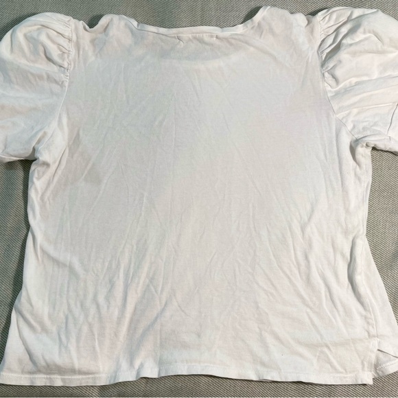 Project Social T White Puff Sleeve Tee - Picture 4 of 4